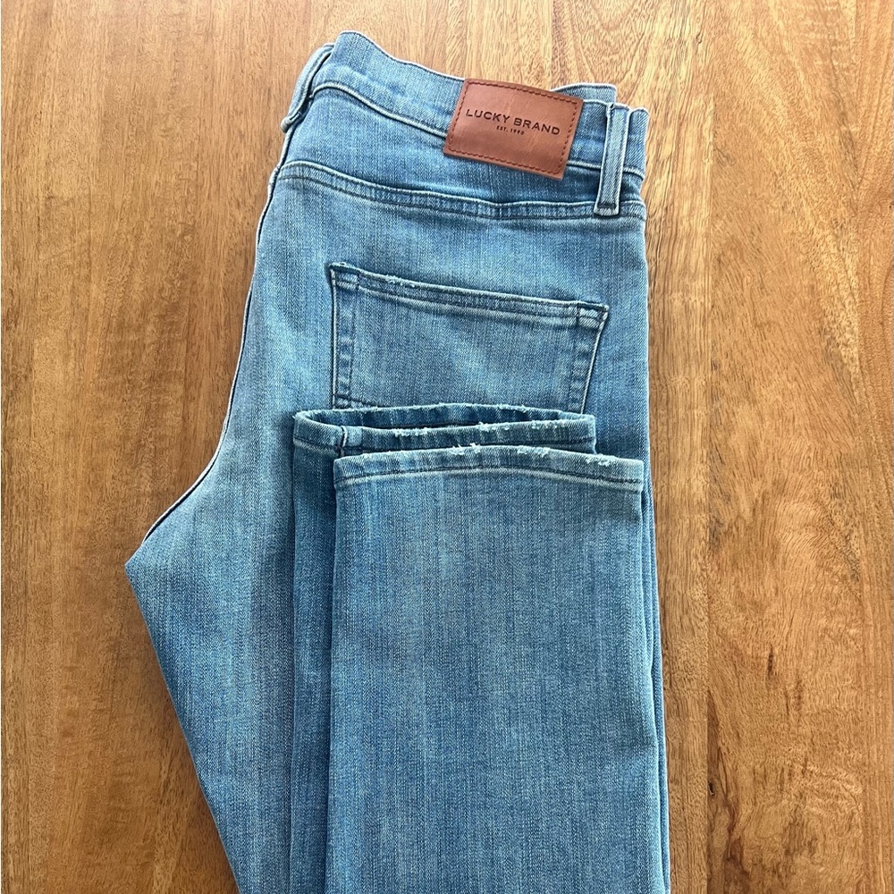 Lucky Brand 410 Athletic Straight Men's Blue Jeans